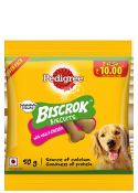 Pedigree Biscrok Biscuit With Milk And Chicken 50g